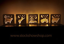 Load image into Gallery viewer, Bucking Horse - Wood Night Light
