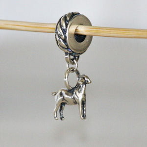 Goat Charm - Sterling Silver