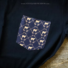 Load image into Gallery viewer, Heifer - Black Pocket Tee