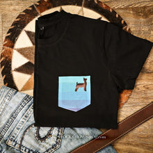 Load image into Gallery viewer, Goat - Black Pocket Tee