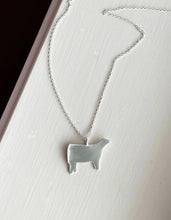 Load image into Gallery viewer, Show Heifer -  Sterling Silver Necklace (New Delicate Style) No

