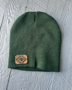 Green Toque - Aztec Hide Patch