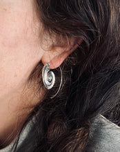 Load image into Gallery viewer, Spiral Feather Earrings
