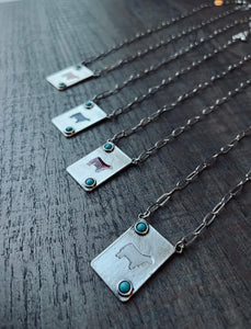 Heifer & Turquoise Pendant