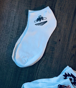 Tractor Ankle Socks- universal sizing