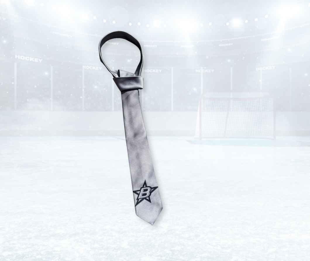 Grey Stars Tie
