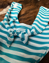 Load image into Gallery viewer, Wild Baby Cowboy Rag - Blue Stripe
