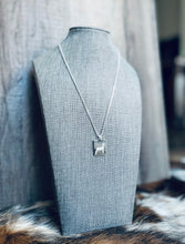 Load image into Gallery viewer, Silver Plated Show Sheep Necklace
