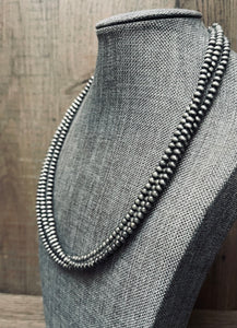 4mm 3-layer Navajo Inspired Necklace
