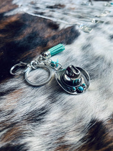 Cowboy Hat Keychain