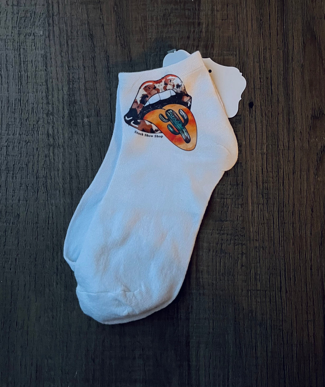 Rolling Guacho Ankle Socks- universal sizing