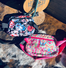 Load image into Gallery viewer, Aztec Pink Cross Body Bag
