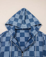 Load image into Gallery viewer, Denim Checkered Pullover
