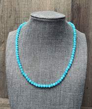 Load image into Gallery viewer, Auquamarine Stone Necklace
