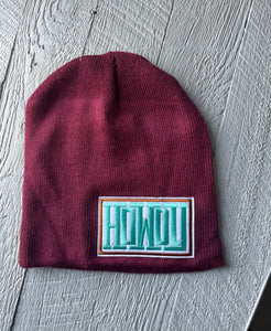 Maroon Howdy Toque