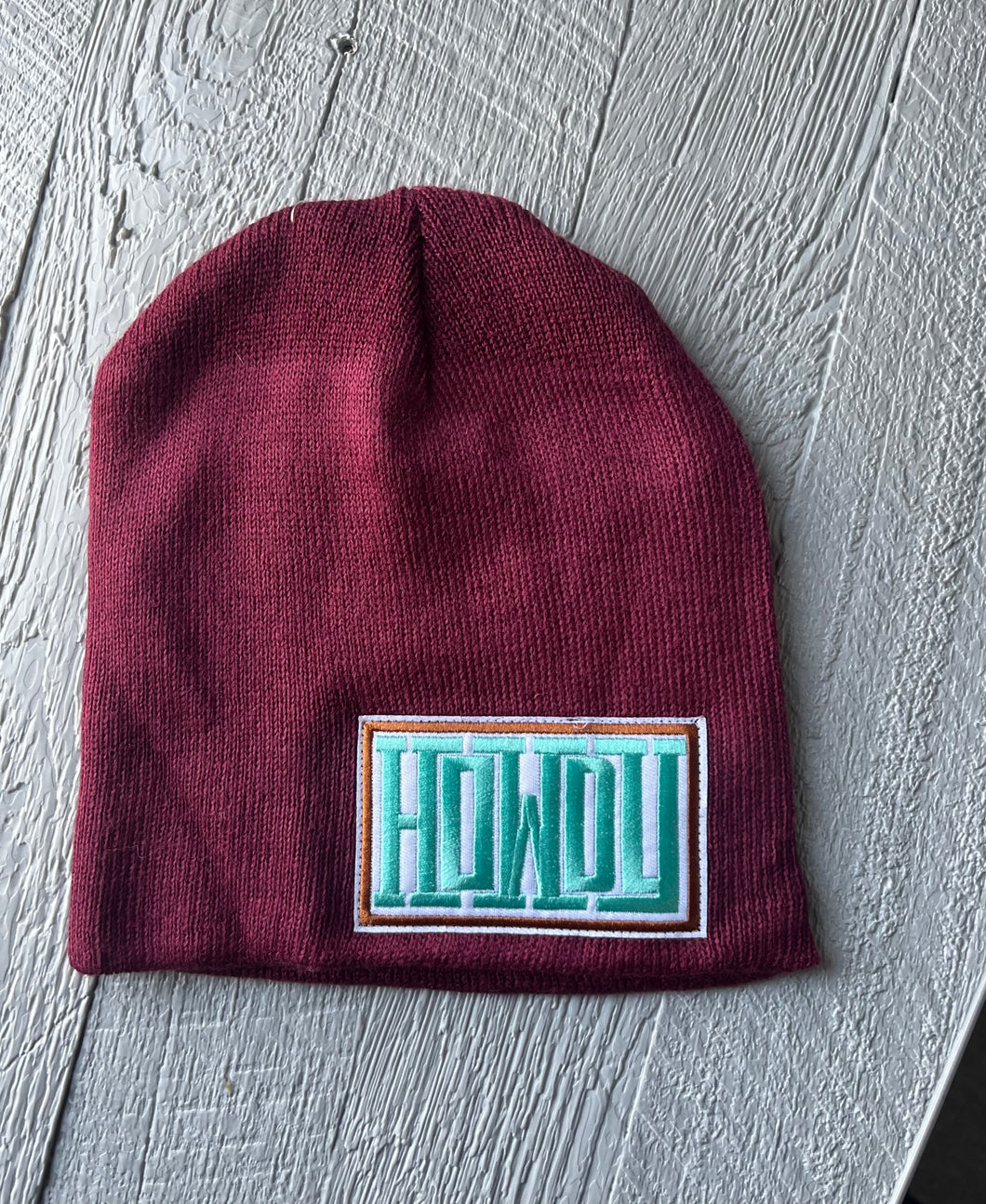 Maroon Howdy Toque