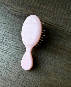 Mini Pink Hair Brush - All Livestock options available
