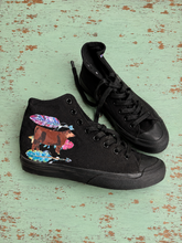 Load image into Gallery viewer, Red High Tops - 1 size 8 left
