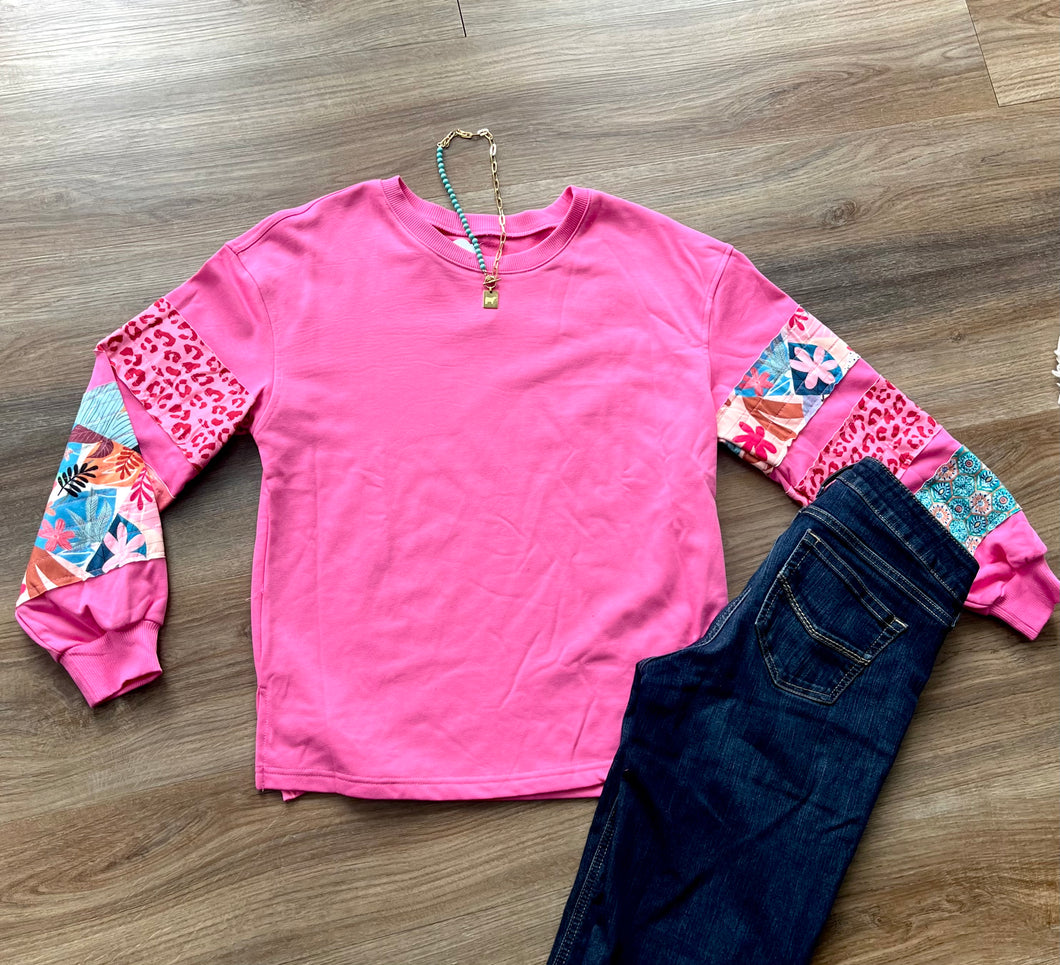 Original Cowboy Quilted Sleeve Top