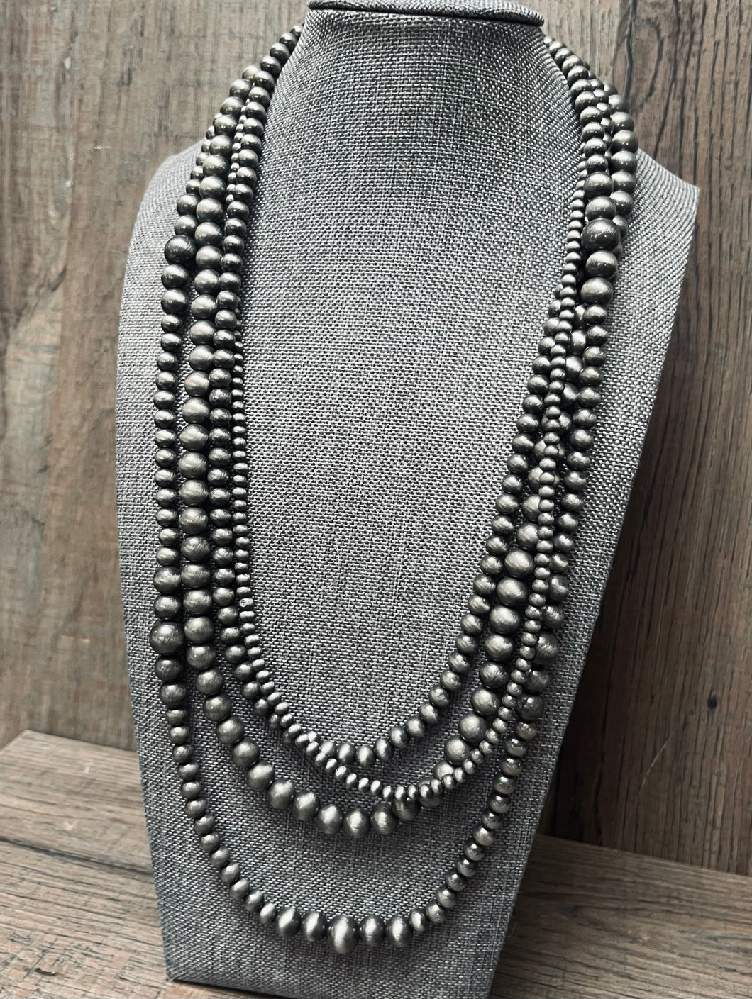 Western 4-layer Navajo Inspired Necklace