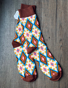 Aztec Socks- universal sizing