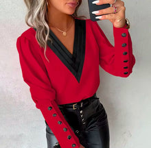 Load image into Gallery viewer, Red Show Blouse
