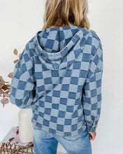 Load image into Gallery viewer, Denim Checkered Pullover
