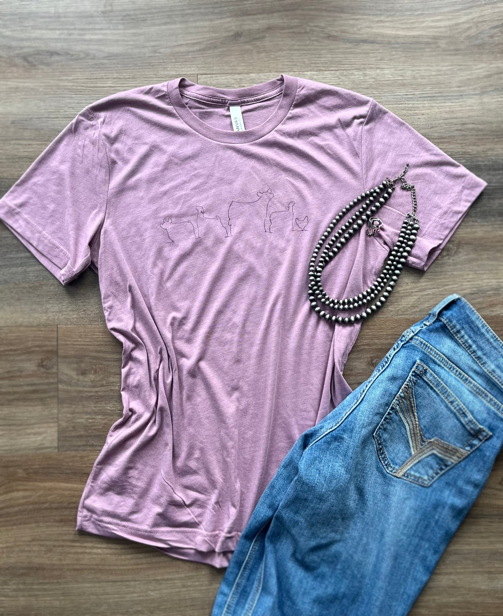 Livestock Line up T Shirt Stock Show Shop livestock-line-up-t-shirt-stock-show-shop