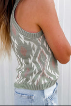 Load image into Gallery viewer, Western Knit Tank Top
