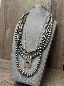 Heifer & Turquoise Pendant