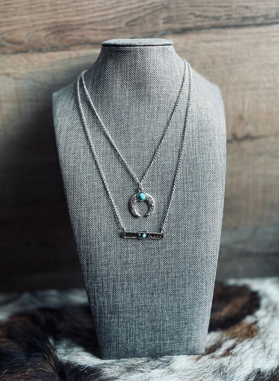 Blossom and Bar Necklace