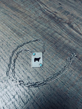 Load image into Gallery viewer, Heifer &amp; Turquoise Pendant
