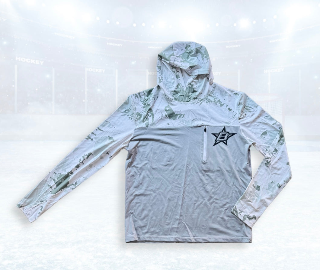 Snow Camo Long Sleeve ~adult sizing