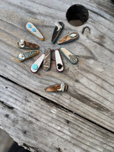 Load image into Gallery viewer, Raw Hide Black Barrette - Cowboy Boot
