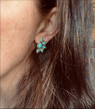 Load image into Gallery viewer, Blossom Turquoise Earrings
