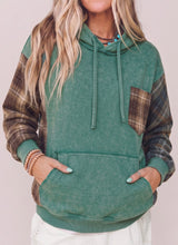 Load image into Gallery viewer, Smoky G-pa Plaid Colour Block Sweater
