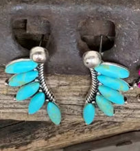 Load image into Gallery viewer, Turquoise Mesa Earrings
