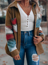 Load image into Gallery viewer, Aztec Corduroy Jacket
