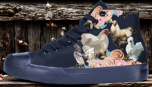Load image into Gallery viewer, High Tops - Chicken Patterns
