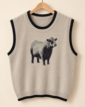 Load image into Gallery viewer, Knit Vest - Livestock Options Available
