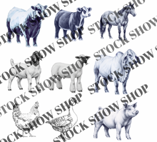 Load image into Gallery viewer, Knit Vest - Livestock Options Available
