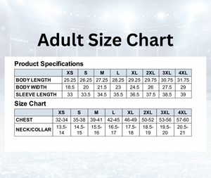 Long Sleeve Warm-up ~ youth to adult sizing