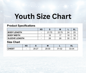 Long Sleeve Warm-up ~ youth to adult sizing