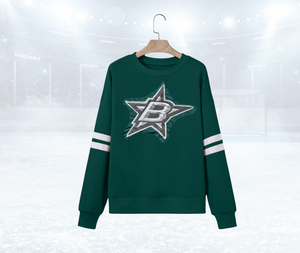 Star Stripe Crewneck ~ adult sizing