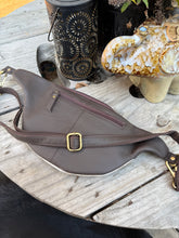 Load image into Gallery viewer, Hair on Hide Hand Tooled Fanny Pack
