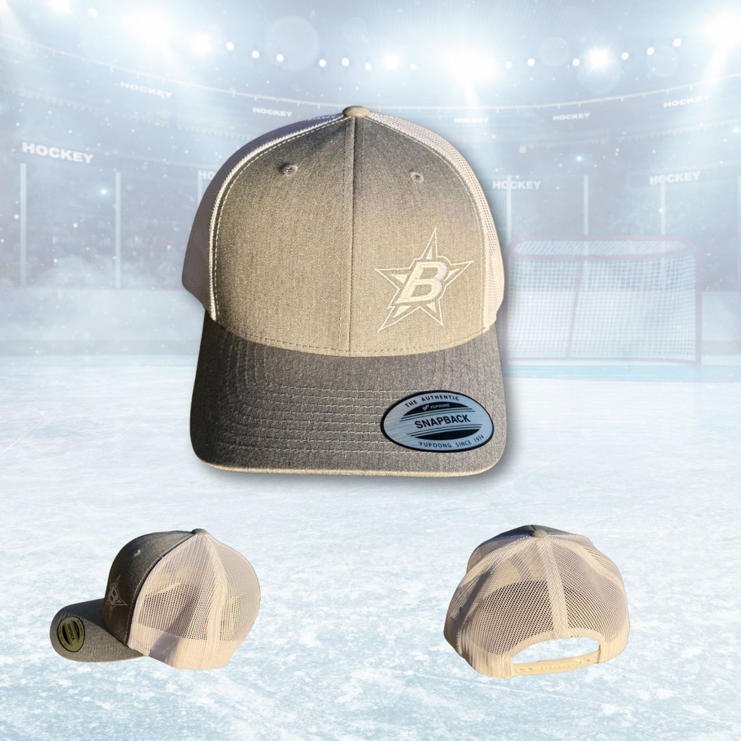 Grey on Grey Snap Back