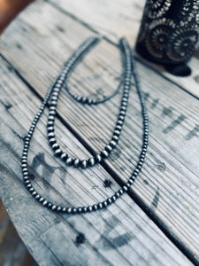 Western 3-layer Navajo Inspired Necklace