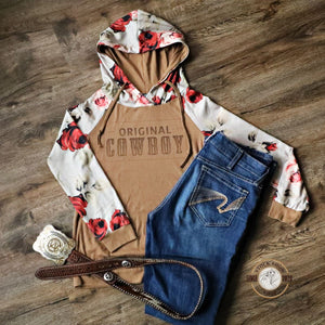 The Original Cowboy Floral Sweater