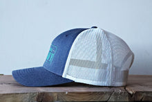 Load image into Gallery viewer, Original Cowboy Hat - Heather Navy/Silver
