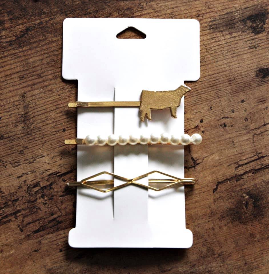 Ariel Heifer Hair Pin Set